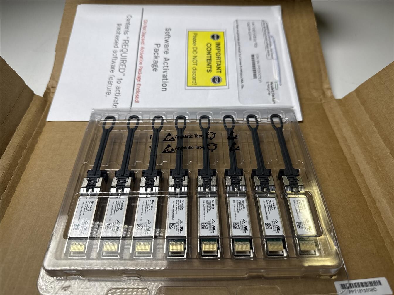 HPE R6B09A SN6700B 8-port POD Upgrade License With 32Gb SFP28 Short Wave New