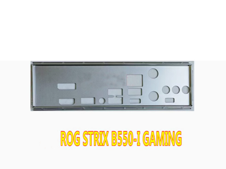 Shield I/O IO Backplate For Asus ROG STRIX B550-I GAMING Motherboard