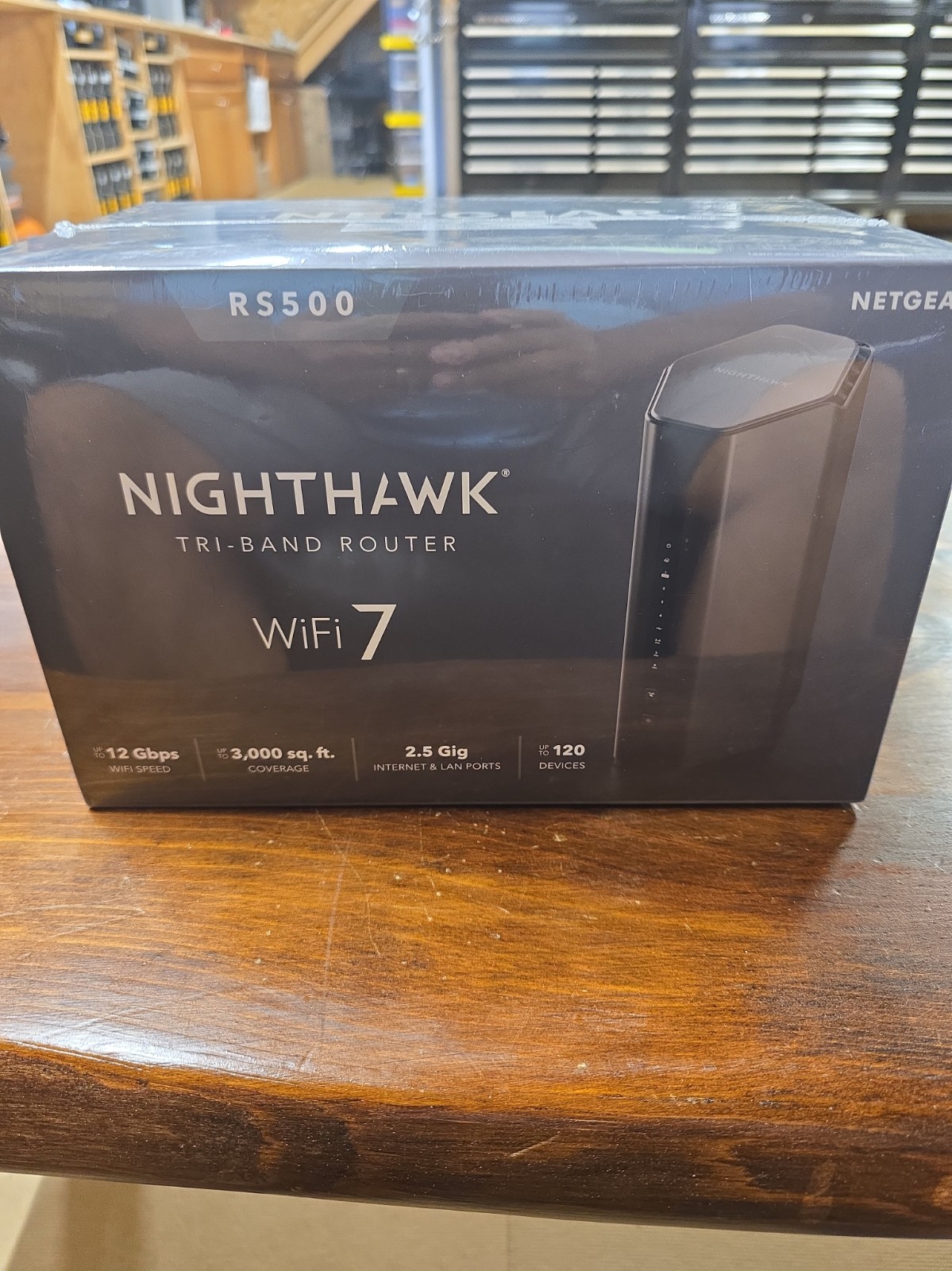 NEW NETGEAR Nighthawk Tri-Band WiFi 7 Router RS500 Router Only BE12000 Wireless