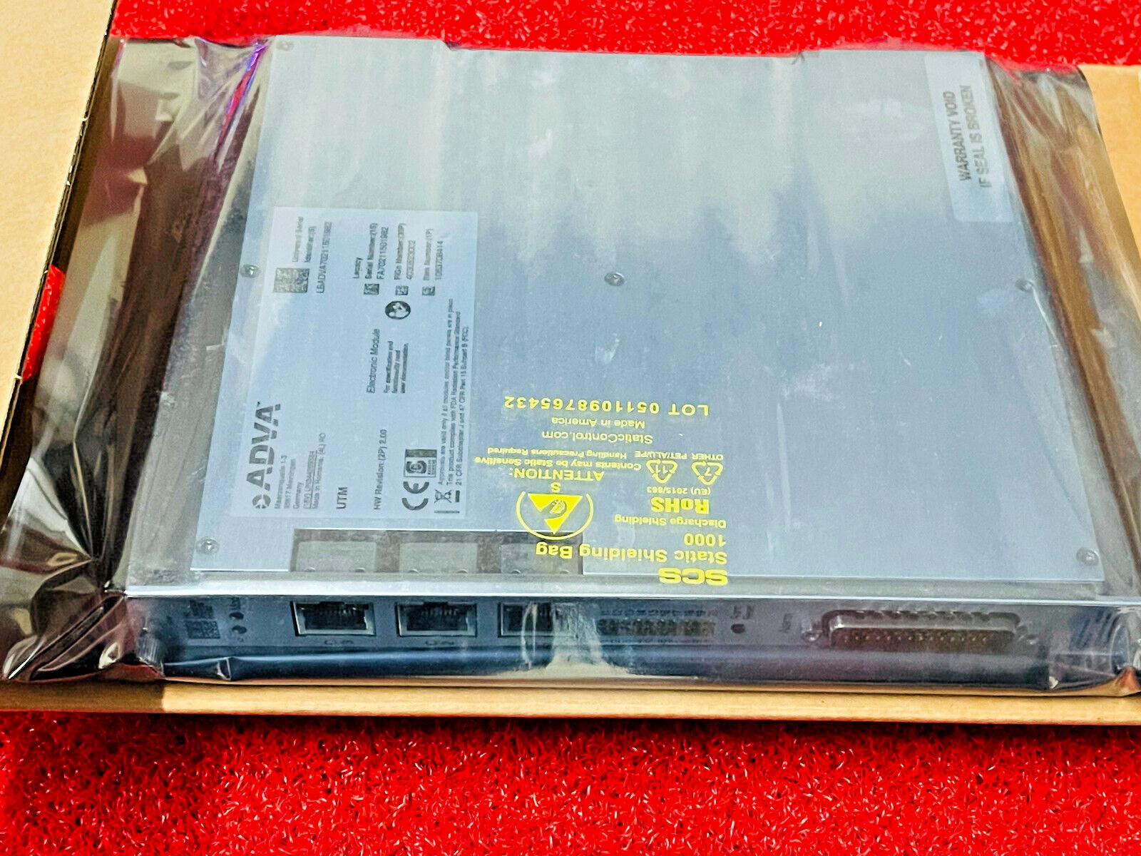 Adva 1063708414 Electronic Utility Module F7 UTM