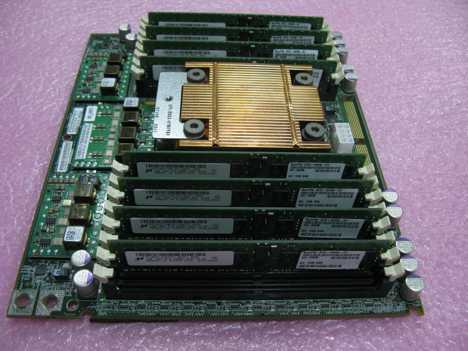 Sun Netra T2000 CPU/Memory Board 501-7501 with 1Ghz 8 core CPU, 8GB memory 