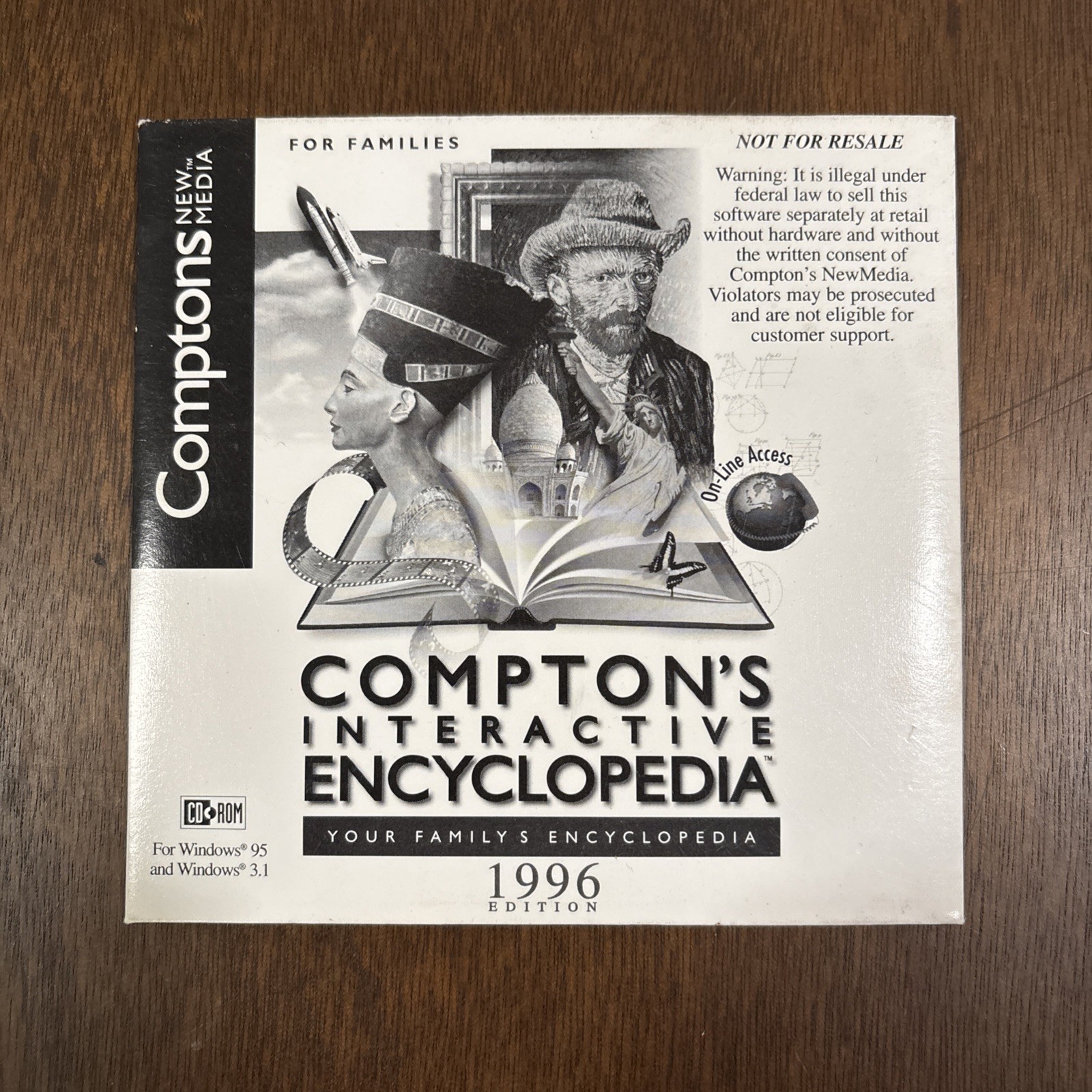 Comptons NEW MEDIA. COMPTON'S INTERACTIVE ENCYCLOPEDIA. 1996.                 H