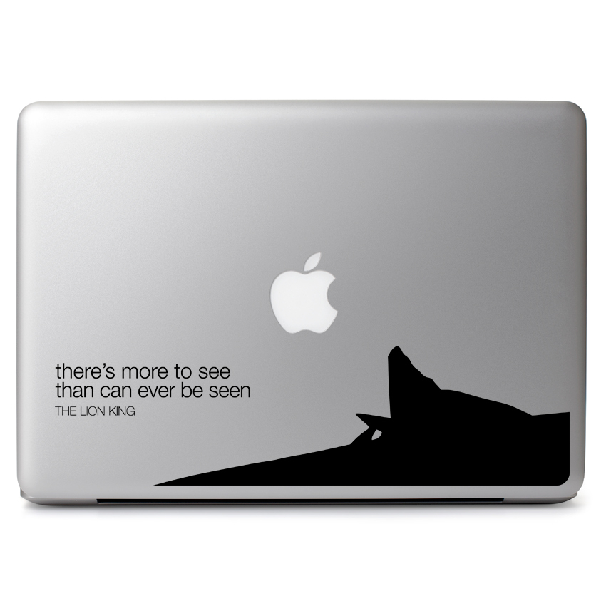 Lion King Circle of Life Vinyl Decal Sticker for Macbook Laptop Car window Wall