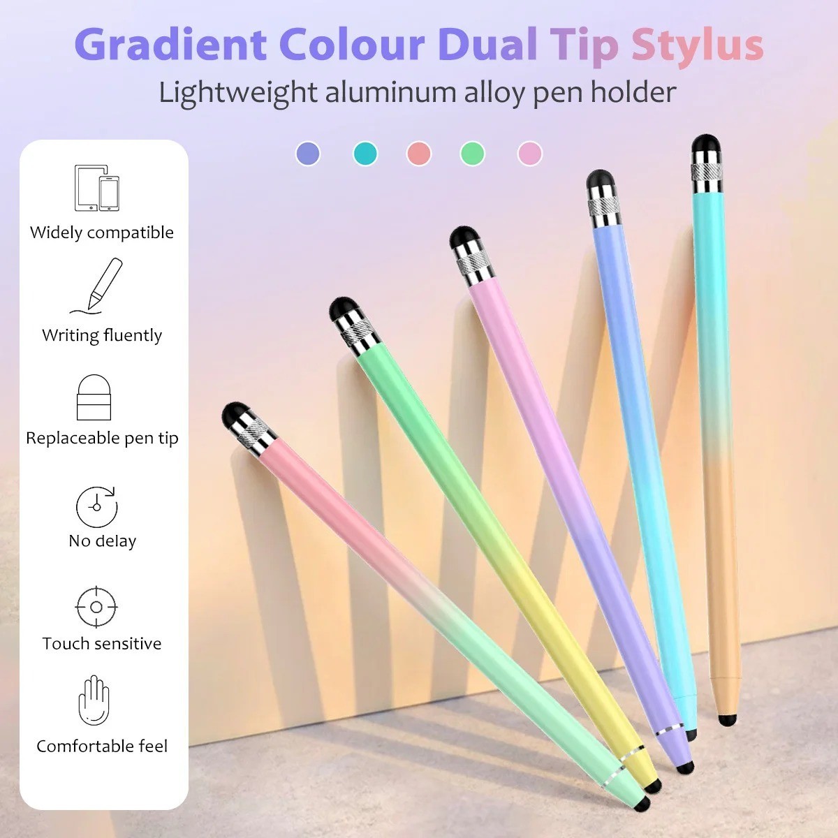 Universal Stylus Pen for Touch Screen Tablet iPad iPhone Samsung Android iOS Pen