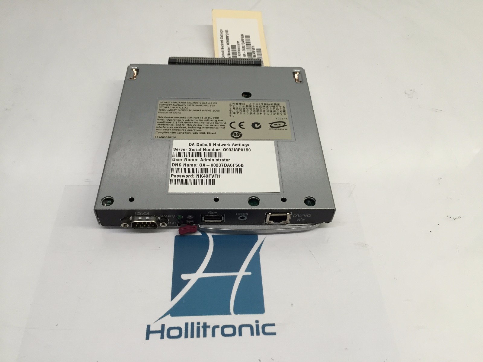 HP 407296-001 OA Controller