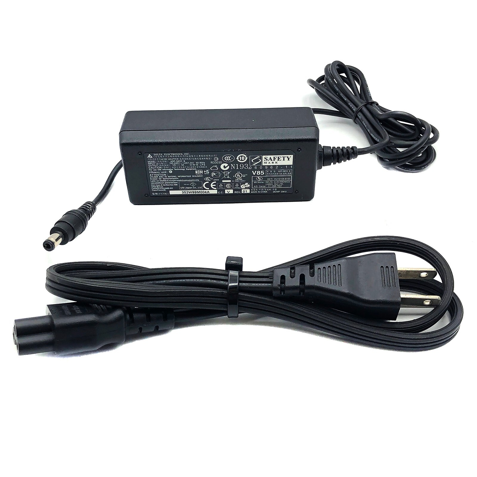 Genuine Delta AC Adapter for Arcade1UP PAC-A-302111 Bandai Namco PAC-MAN