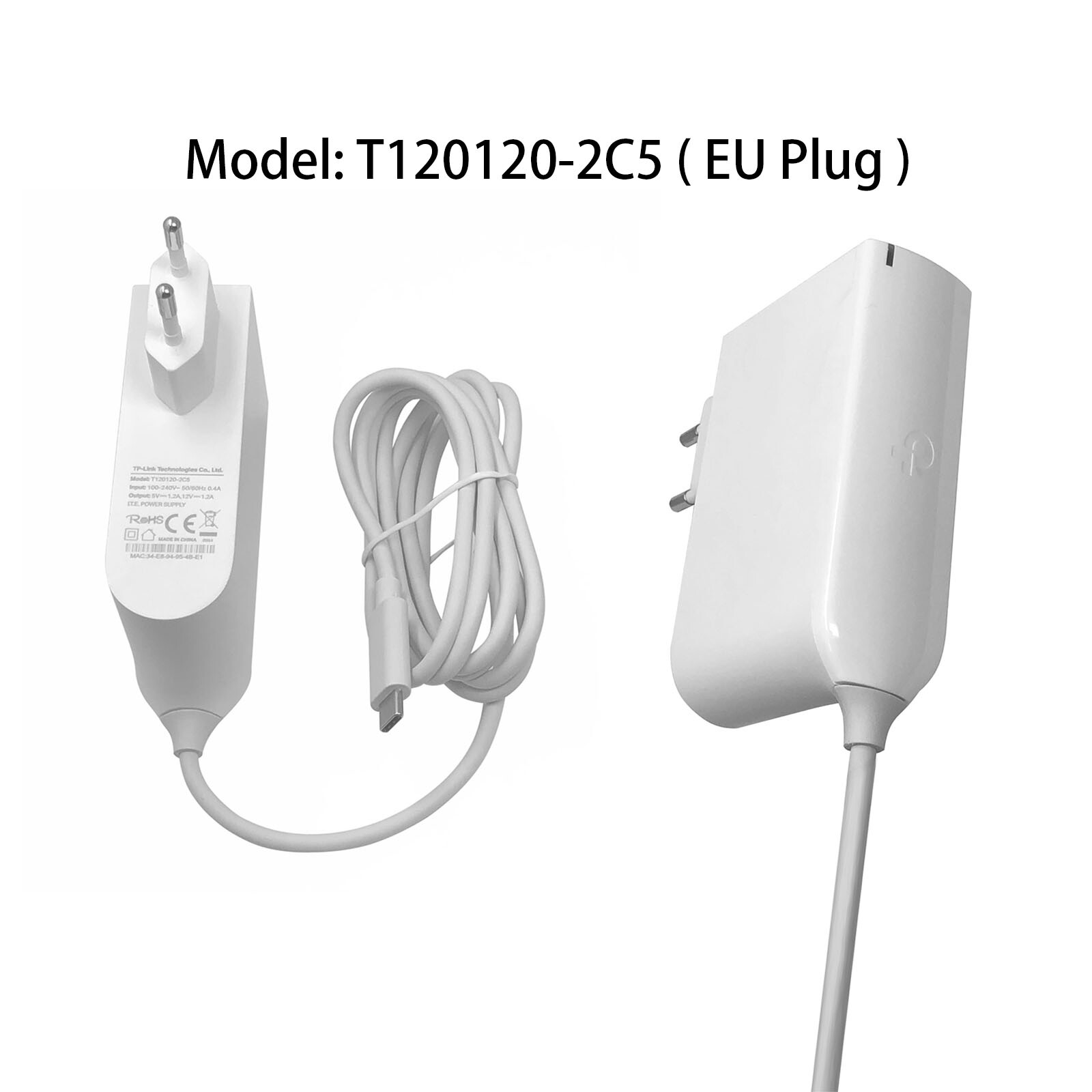 TP-Link USB-C Power Adapter 12V 1.2A for TP-Link Deco M5 V1 and Deco P7