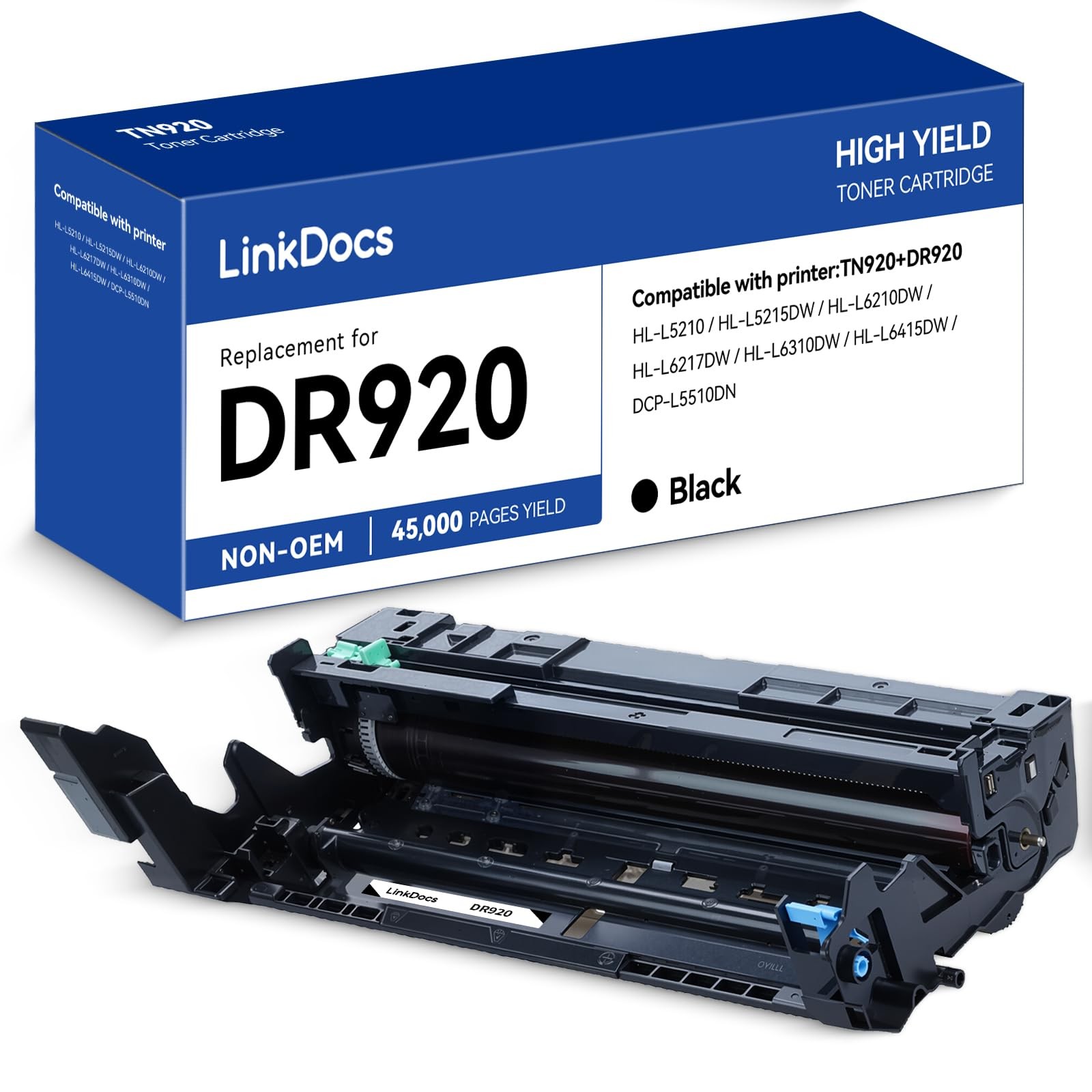 DR920 High Yield Imaging Drum Unit for Brother DR-920 DR 920 to use with HL-L...