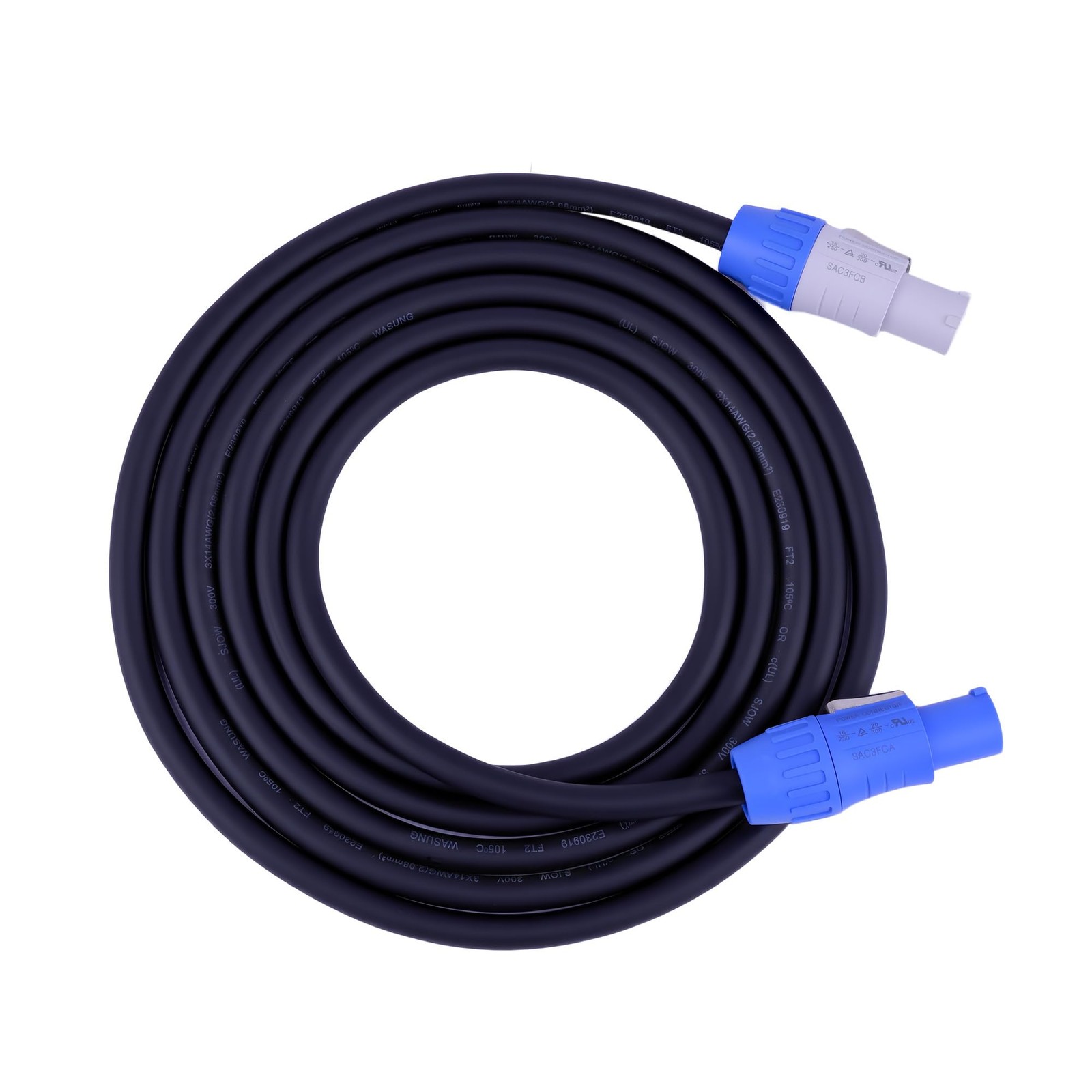 Toronce Seetronic SAC3FCA to SAC3FCB Hand-Built PowerCon Cable AC 14 Power Cable