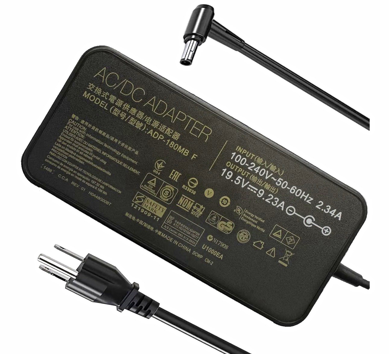 180W ADP-180MB F 19.5V 9.23A AC Adapter for ASUS ROG 5.5x2.5mm