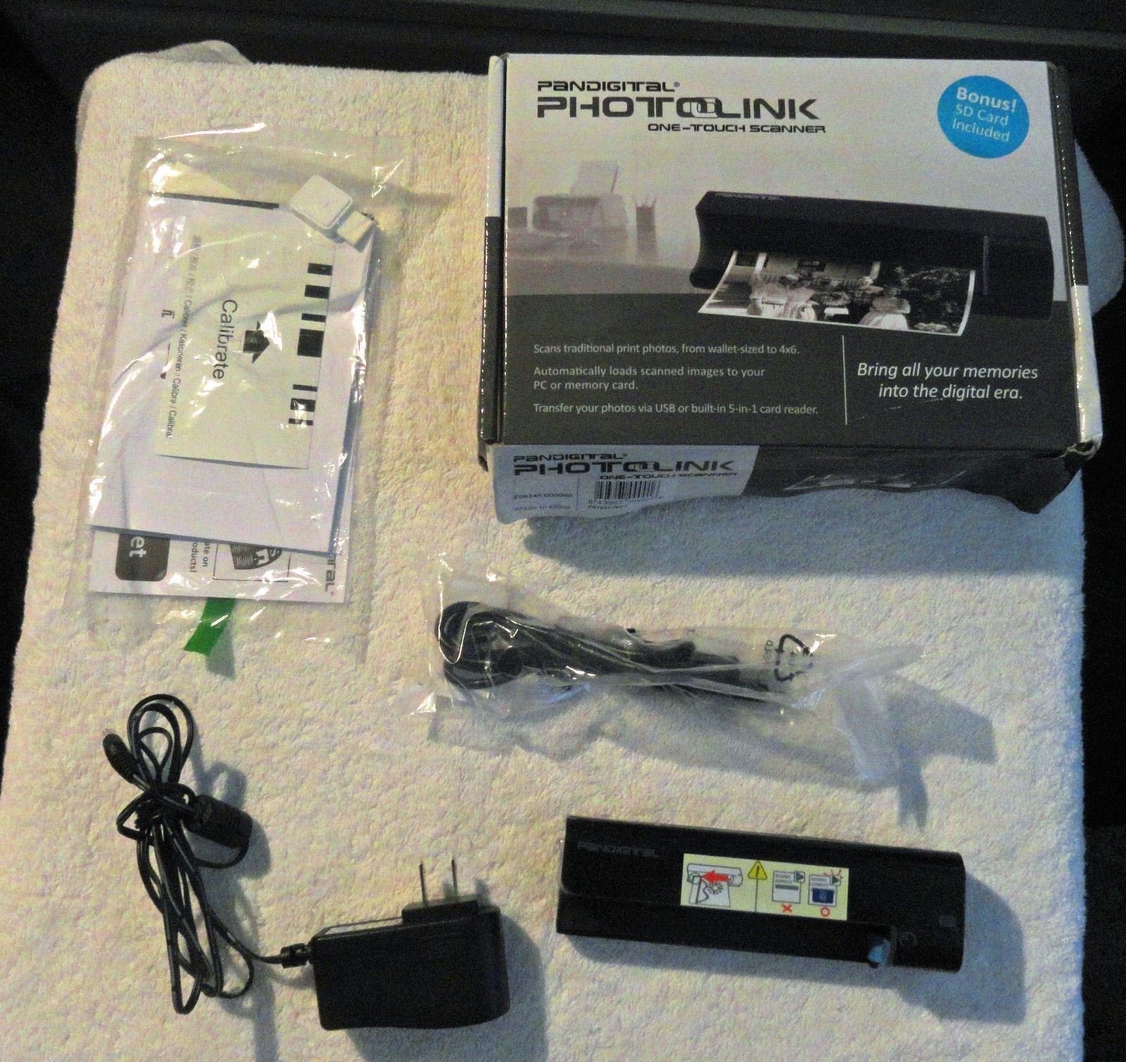 Pandigital PANSCN01 Flatbed Scanner (RARE) and FREE GIFT