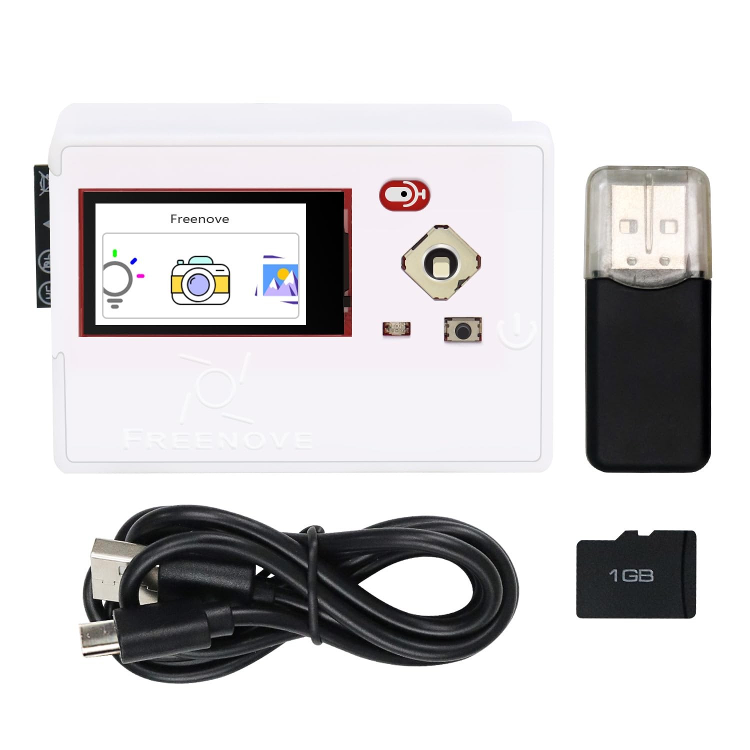 Media Kit for ESP32-S3-WROOM CAM (Included), Supporting OpenAI/XiaoZhiAI, Dua...
