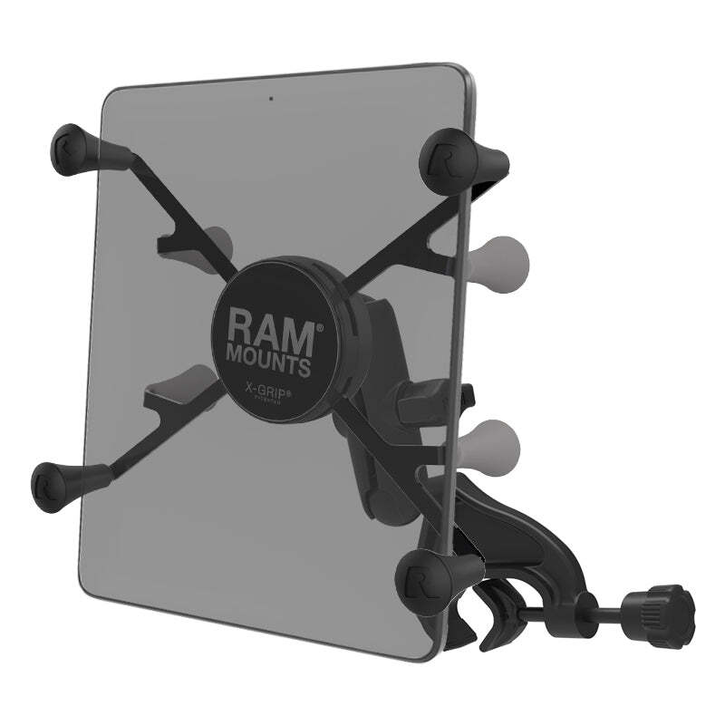 RAM-B-121-UN8U  RAM X-Grip Mount with Yoke Clamp Base for 7"-...