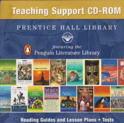 Prentice Hall Library Teaching Support PC MAC CD guides lesson plans class tests