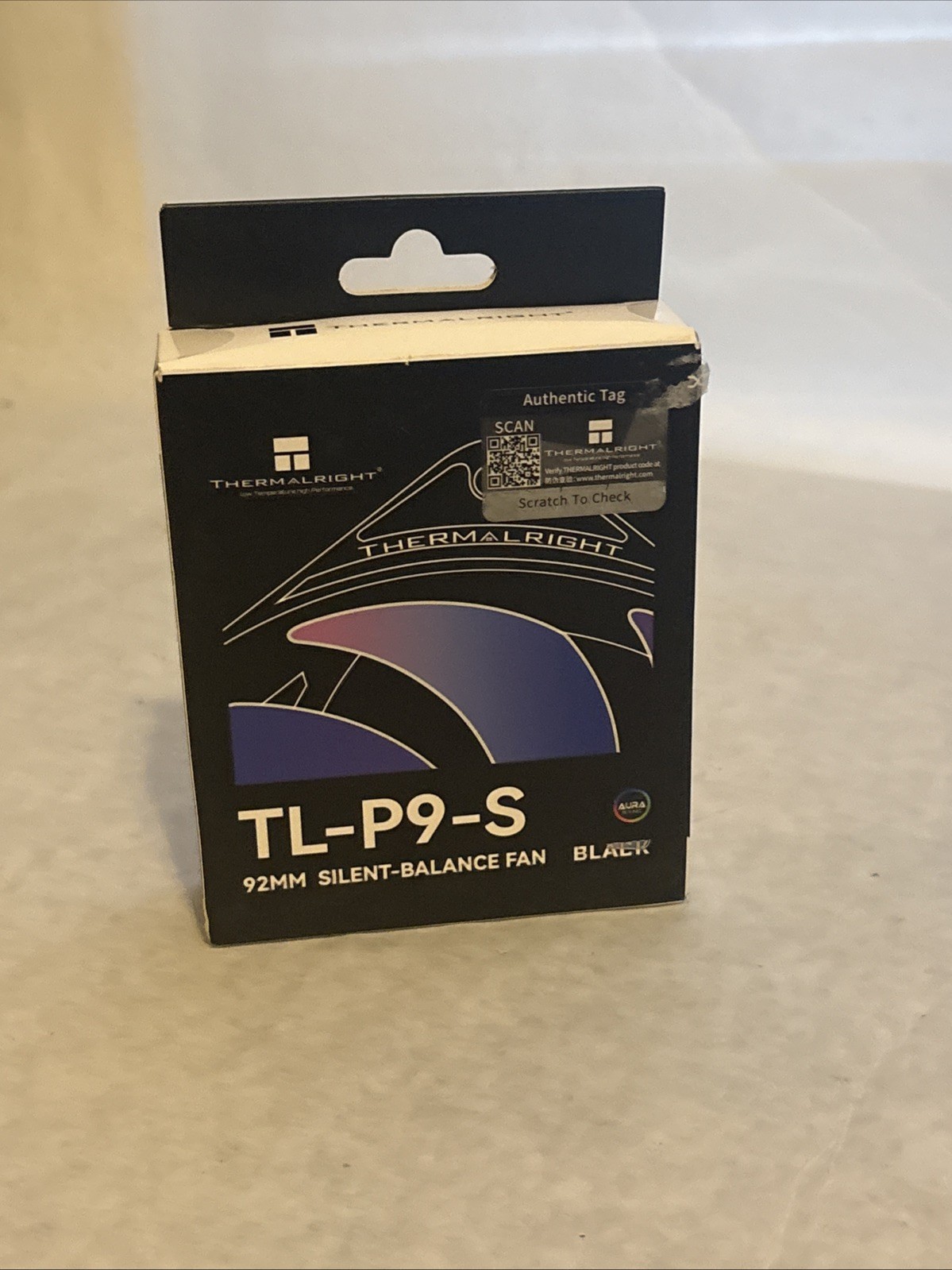 Thermalright TL-P9-S CPU Fan ARGB,TL-P9-S, BLACK 92MM-NEW-UNOPENED