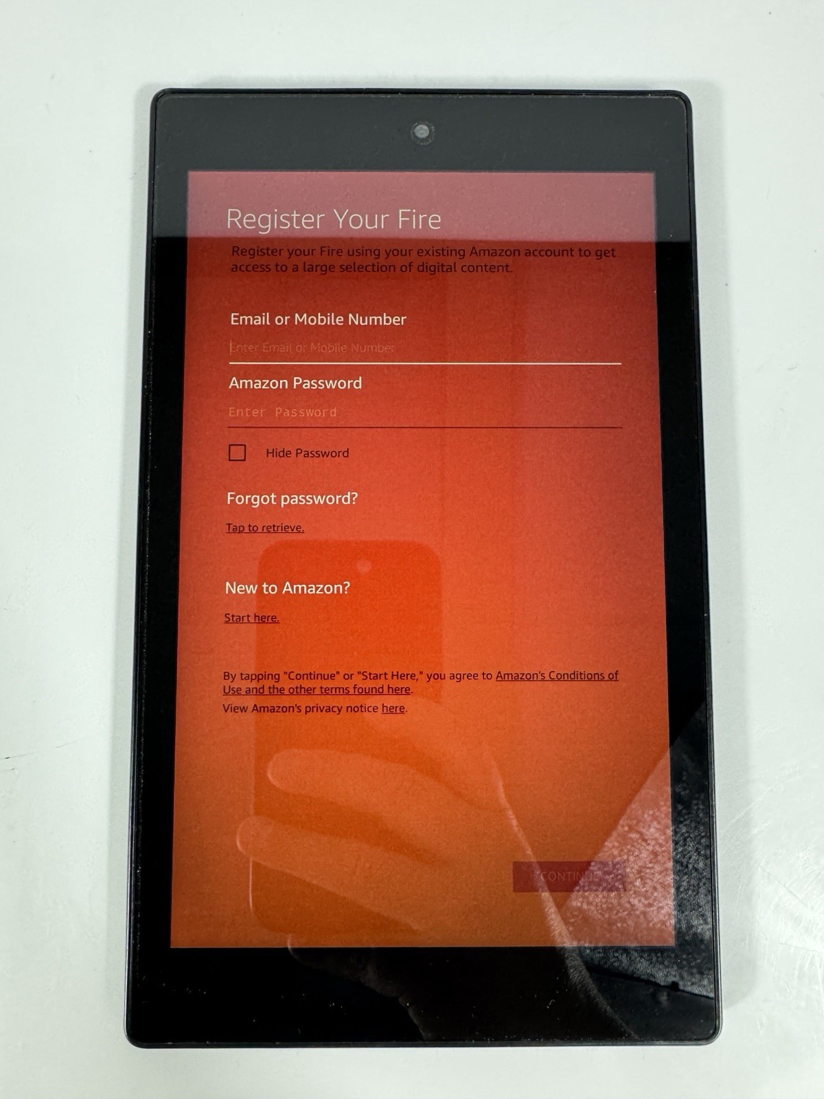 Amazon Kindle Fire HD 8 Tablet - 5th Generation 2015 (SG98EG) 8Gb - Ex Cond