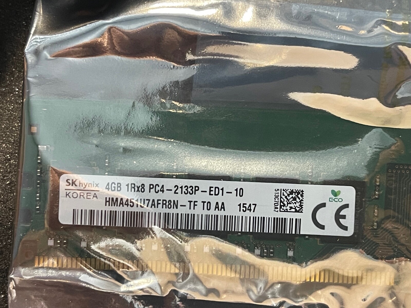 New Dell 4GB PC4-17000 DDR4-2133Mhz ECC Unbuffered CL15 288-Pin DIMM 1.2V N8MT5