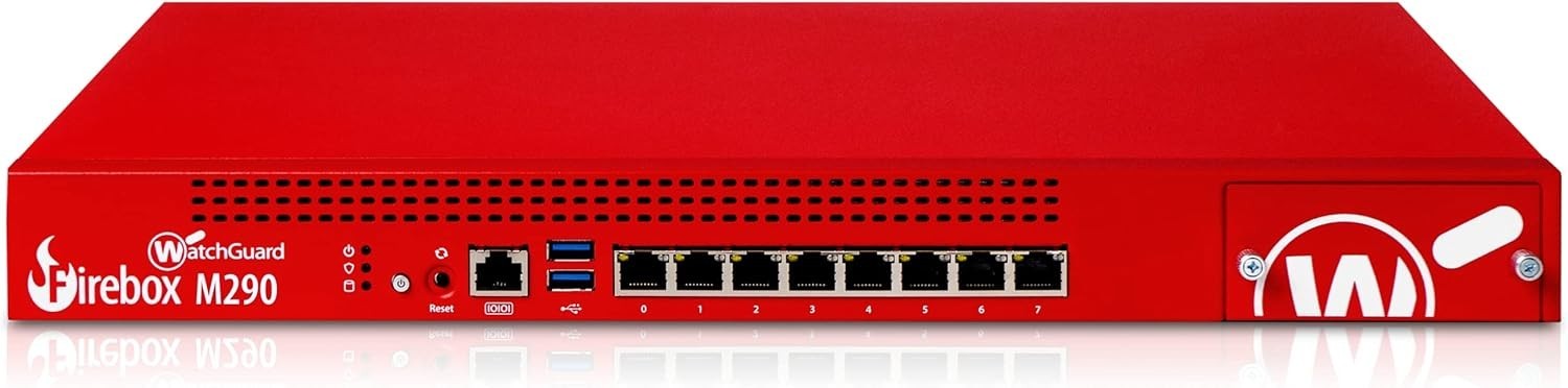 Watchguard Firebox M290 HighAvailibility 1YR Standard Support (WGM29001601) -New