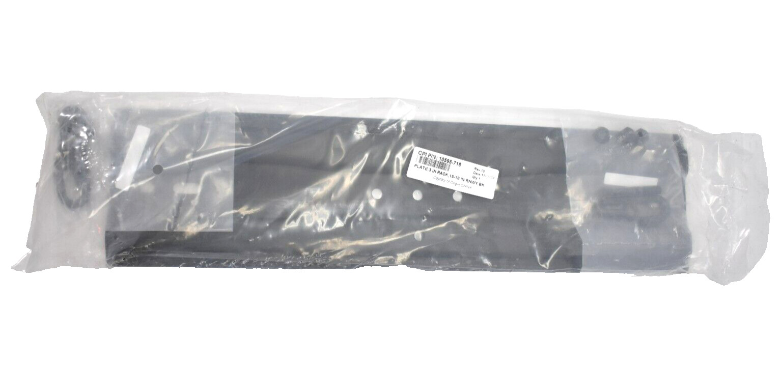 CPI Chatsworth 3" Channel Rack To Runway Mounting Plate 10595-718 15" To 18"