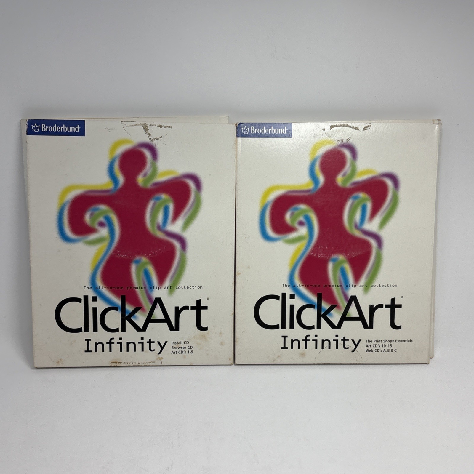Clickart Click Art Infinity 21 CD All In One Premium Collection Broderbund