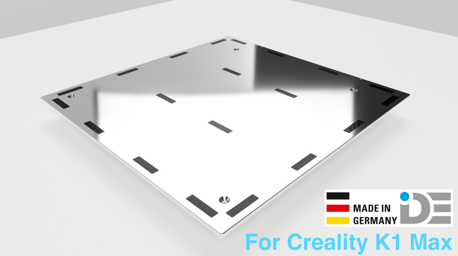 IDE upgrade build platform for Creality K1 Max - upgrade build plate