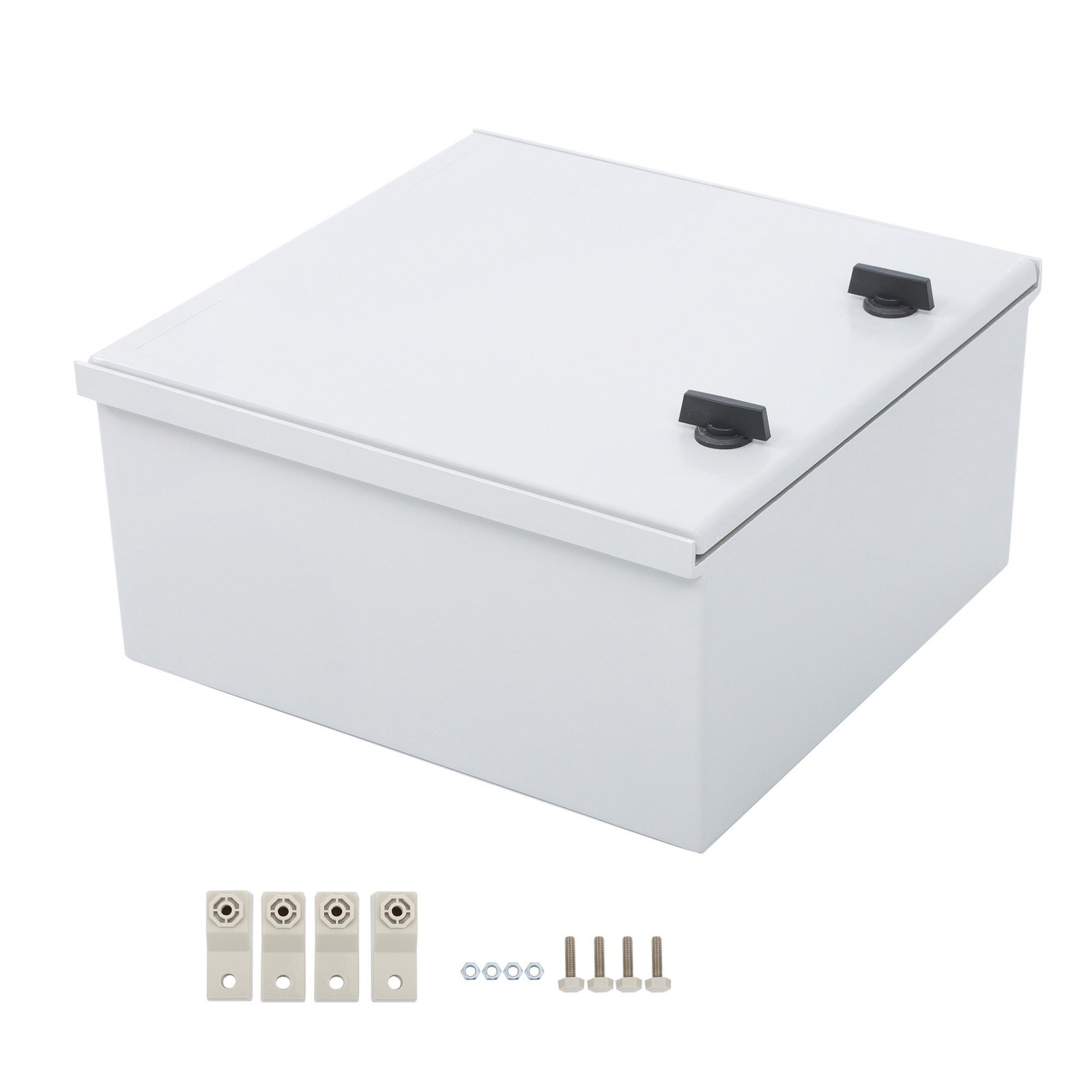 Waterproof Electrical Enclosure, 16x16x8 Inch, Fiberglass, NEMA 3X Compliant