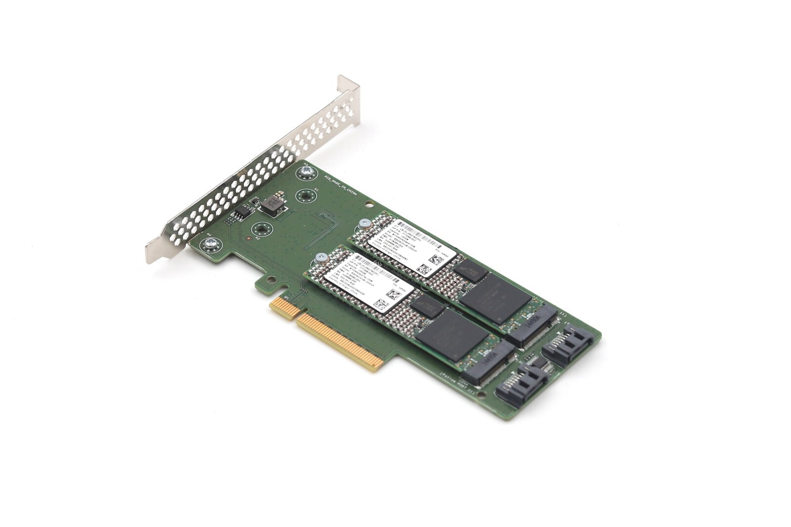 HP Dual M.2 SATA PCIe Storage Controller W/2x120GB SSD P/N:759505-001 777259-002