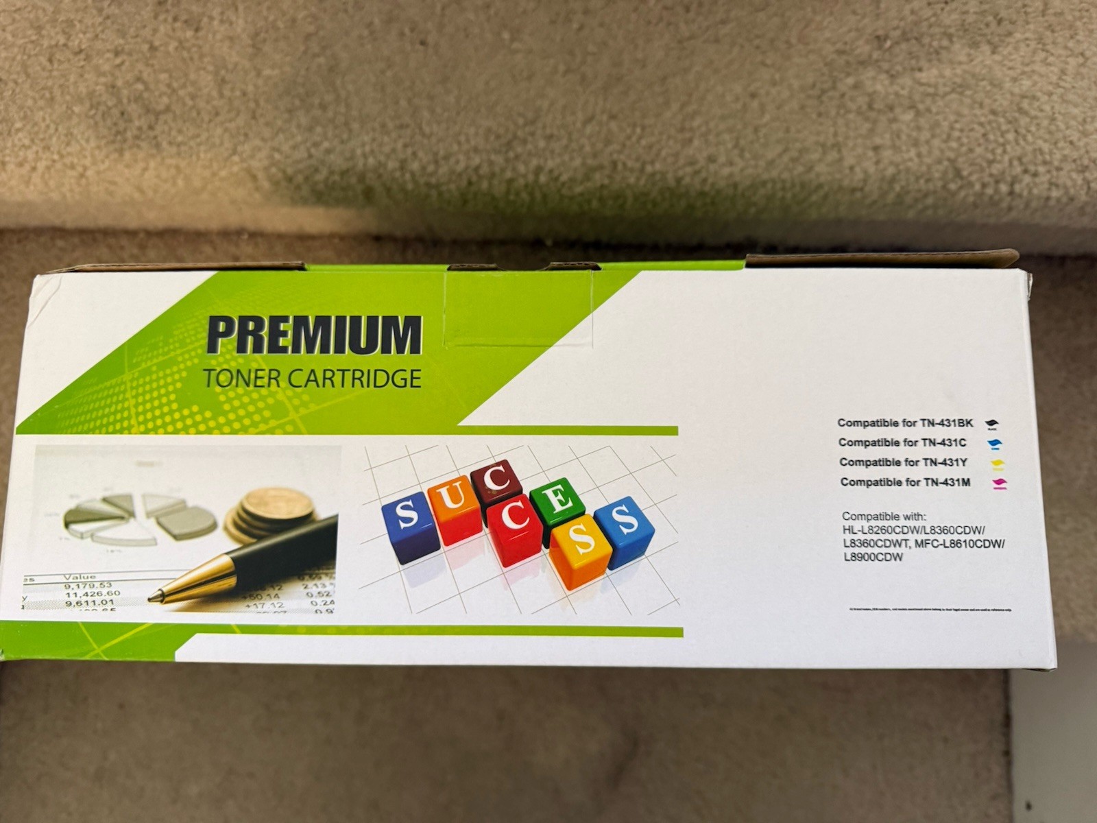 4PK TN431 Compatible Toner set For Brother MFC-L8900CDW/MFC-L8610CDW & More