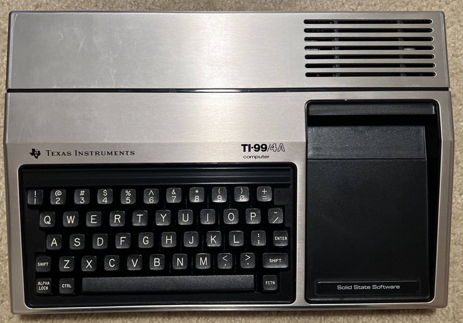 Texas Instruments Ti-99/4A Vintage Home Computer NO Power Cord UNTESTED