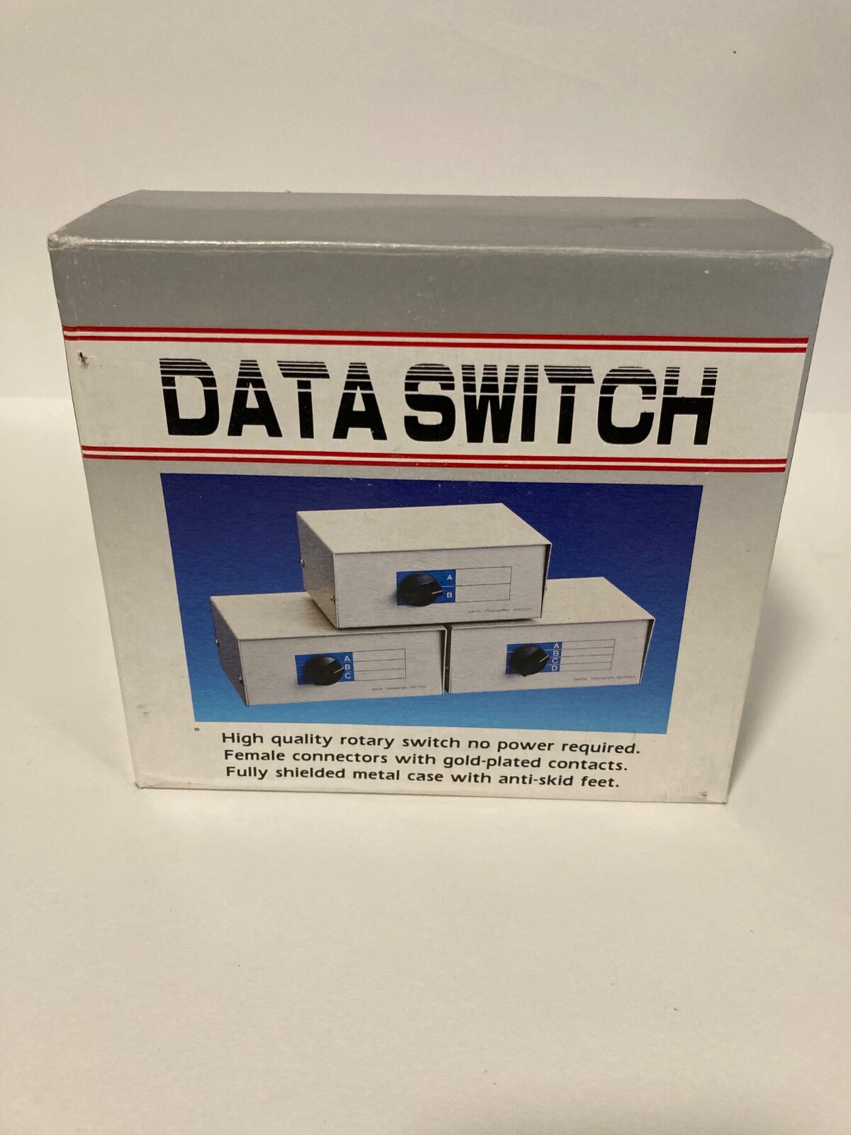 NEW IN BOX 2-way DB9 Manual Data Transfer Switch Input-Output AB Female DW90-AB