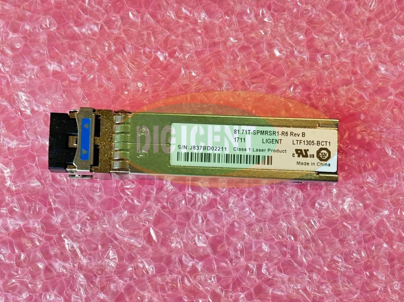 Tellabs Coriant 81.71T-SPMRSR1-R6 SFP+ LR 10G Multi Rate 1310nm 10km Rev B