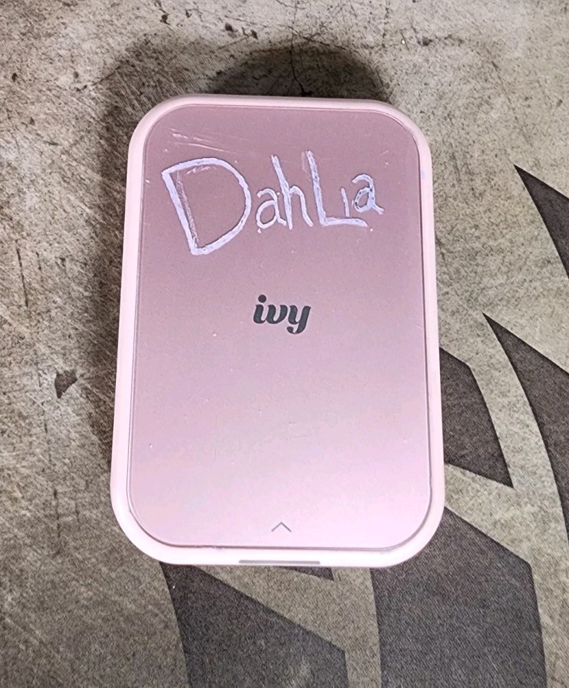 Canon Ivy 2nd Generation Mini Photo Printer Pink - Tested -  No Charger 