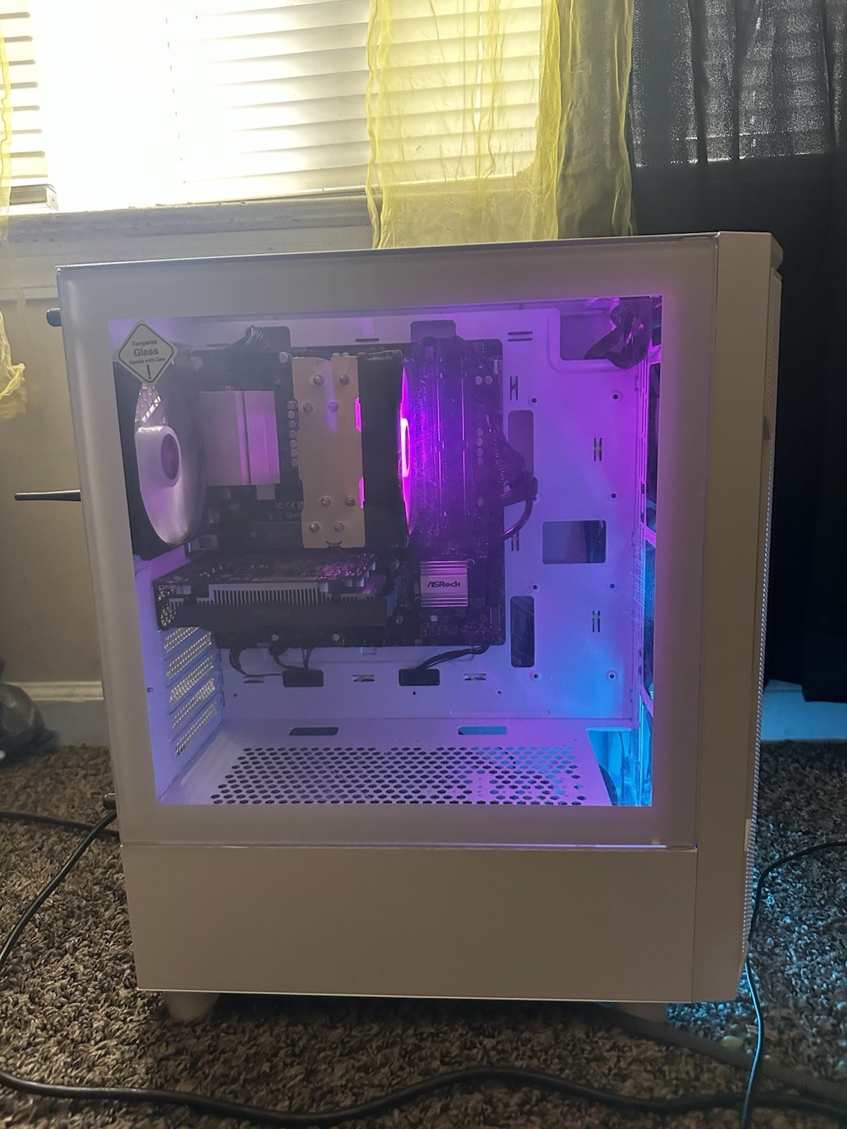 Skytech Gaming Archangel ST-ARCH4-1275-WH-OR Tower Desktop Dedicated RGB White
