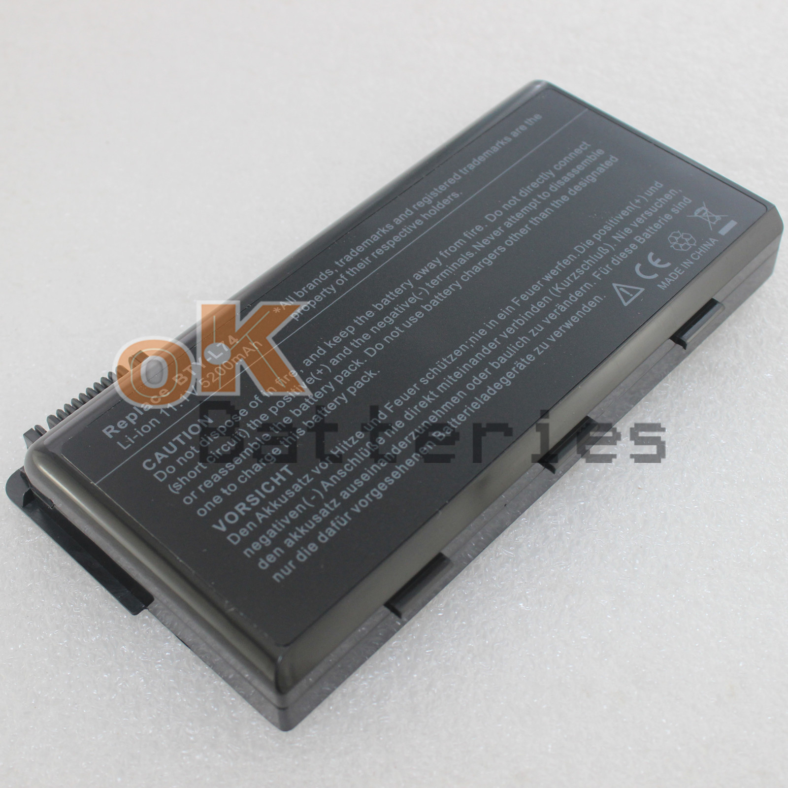 New Battery for MSI BTY-L74 A6200 CR600 CR610 CR620 CX600 CX700 A5000 BTY-L75