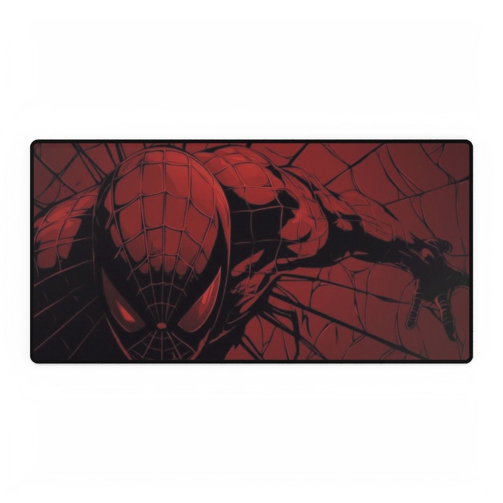 Marvel Comics Spider-Man Web Background Movie Logo Mouse Pad Desk Mats