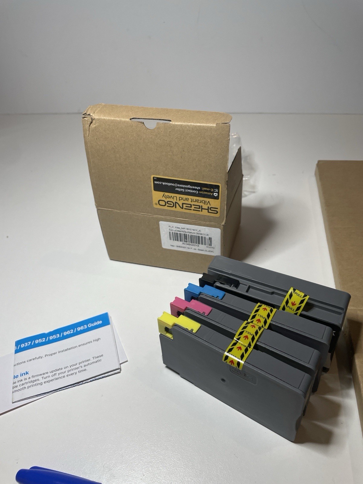 Compatible Ink Cartridge Set for HP 902 903 910 912 936 952 962 – Open Box