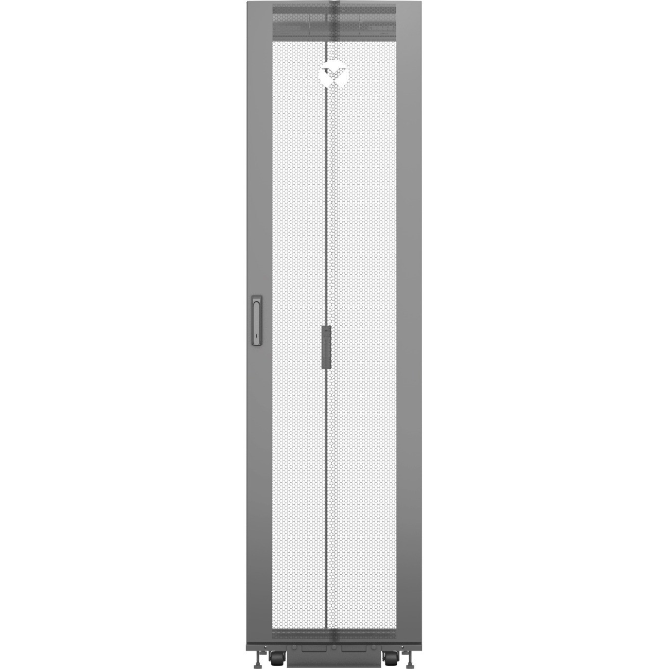 Vertiv&trade; VR Rack - 48U with Doors/ Sides & Casters (vr3107)