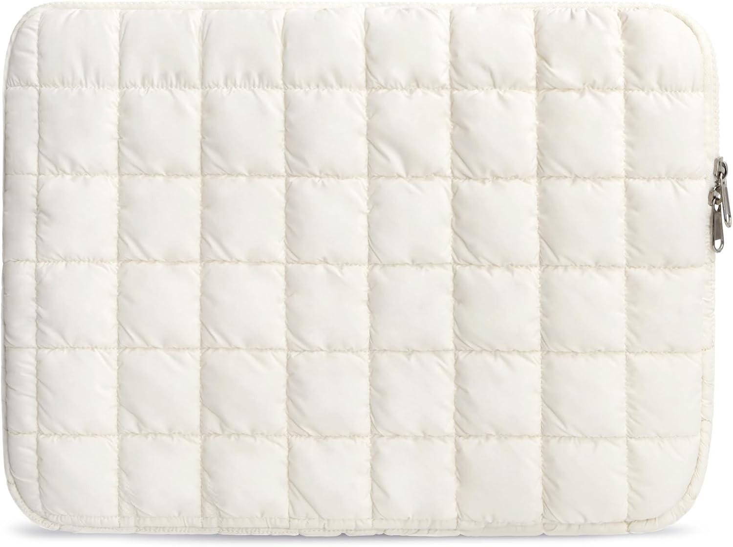 Puffy Laptop Sleeve 15/16 Inch, Padded Computer Case in Cloud-White Color