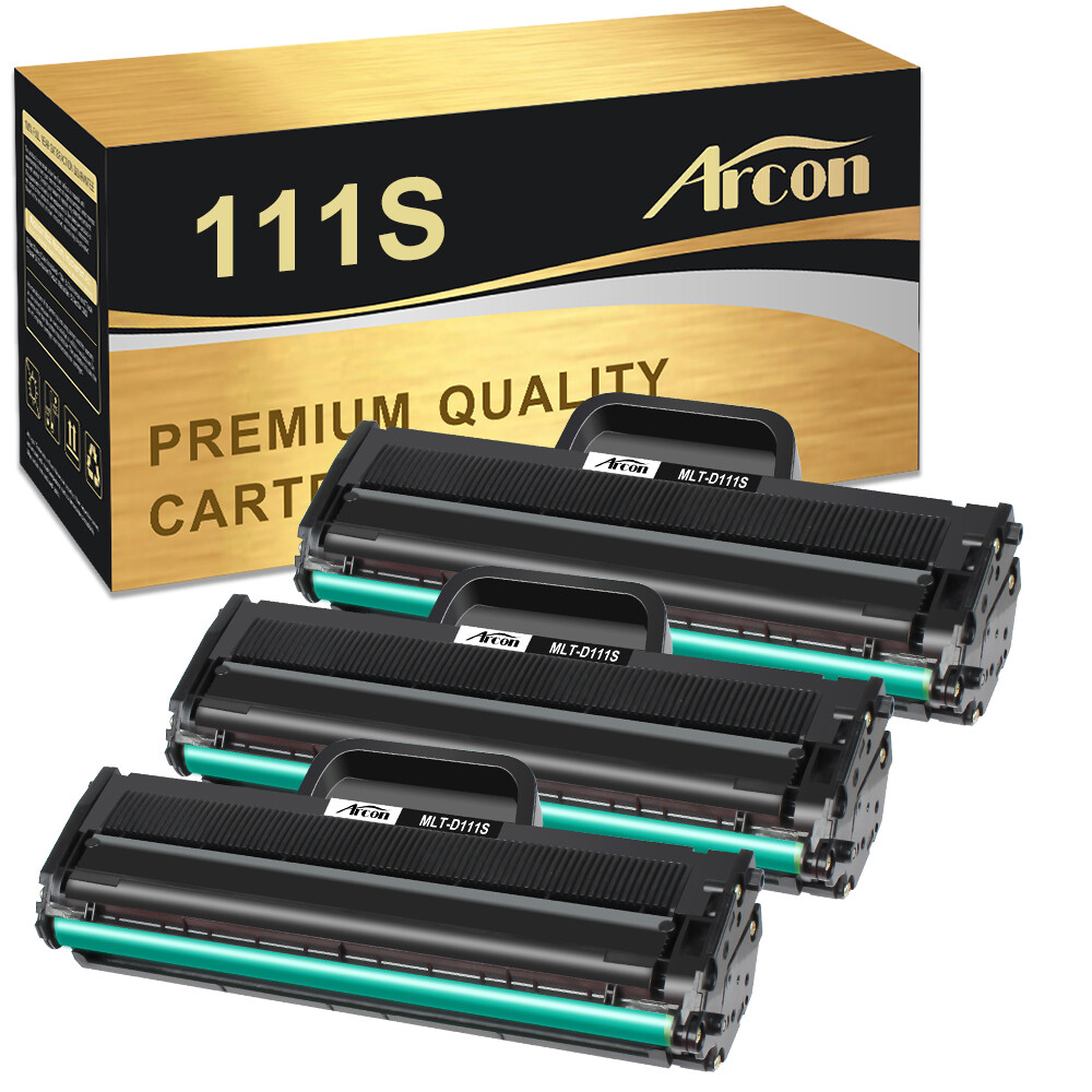 3 Pk MLTD111S MLT-D111S Toner Cartridge For Samsung Xpress M2020W M2070FW 111S