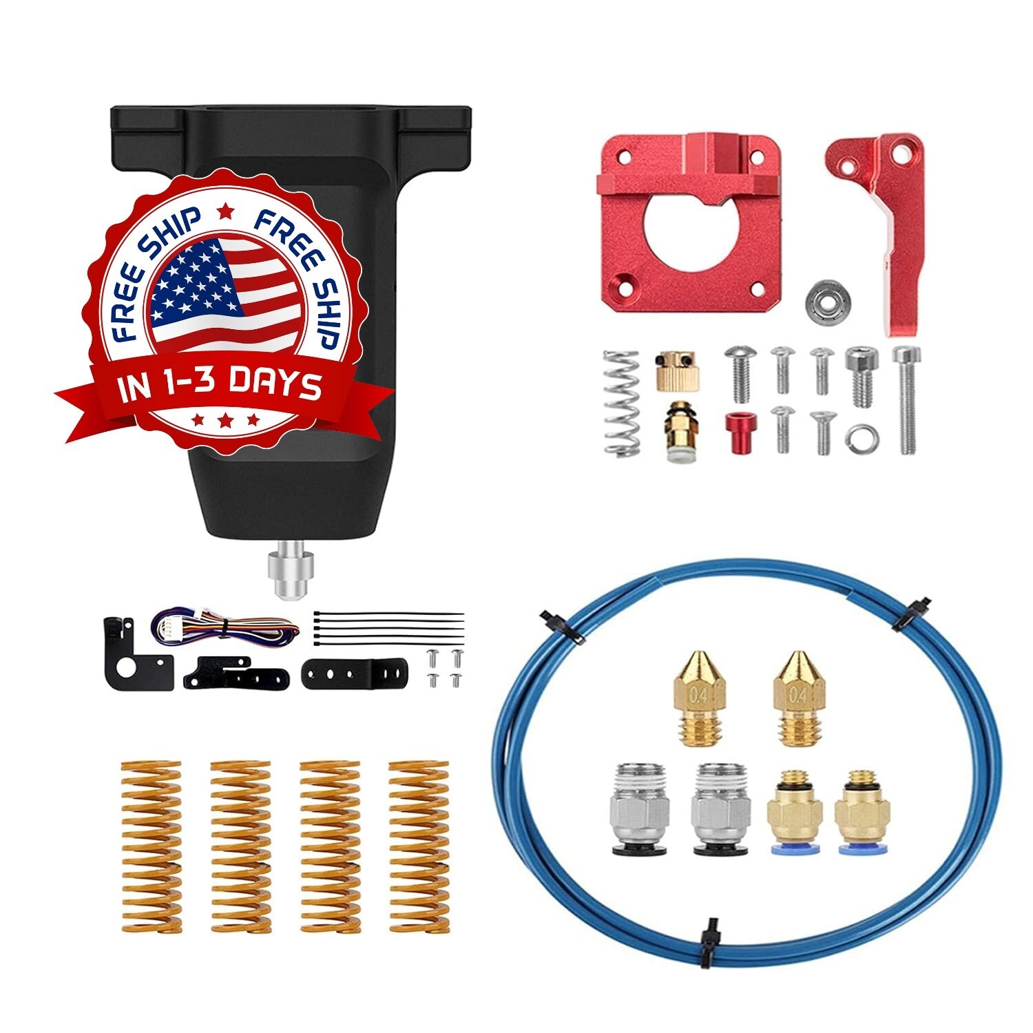 Kit de sensor de nivelación de cama automático, extrusor de aluminio y metal NEW