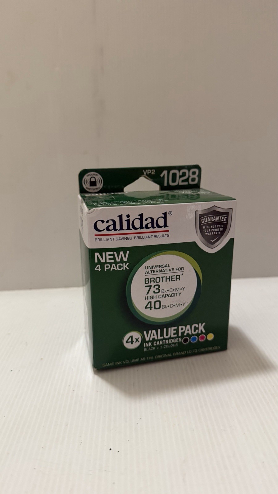 Calidad VP2 1028 Brother LC73 LC40 Compatible Ink Cartridges 4 Pack New