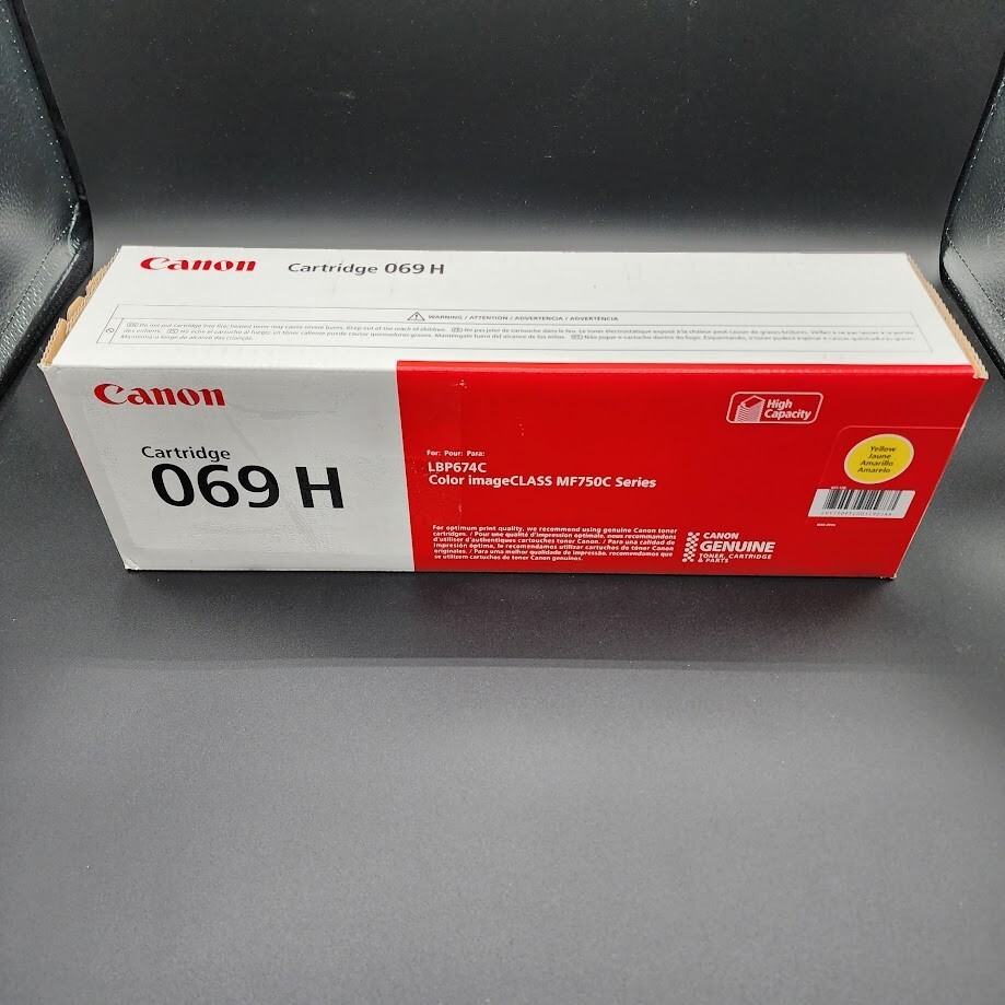 Canon 069 High-Capacity Yellow Toner Cartridge 5095C001AA
