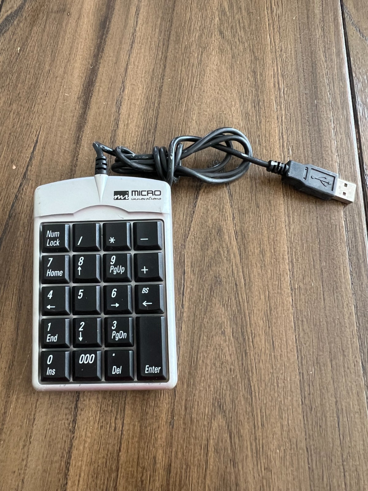 Micro Innovations Micro Numeric Plus Keypad USB Connection