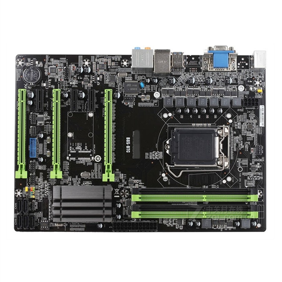 6PCI-E Desktop Mining Motherboard SATA3 USB3.0