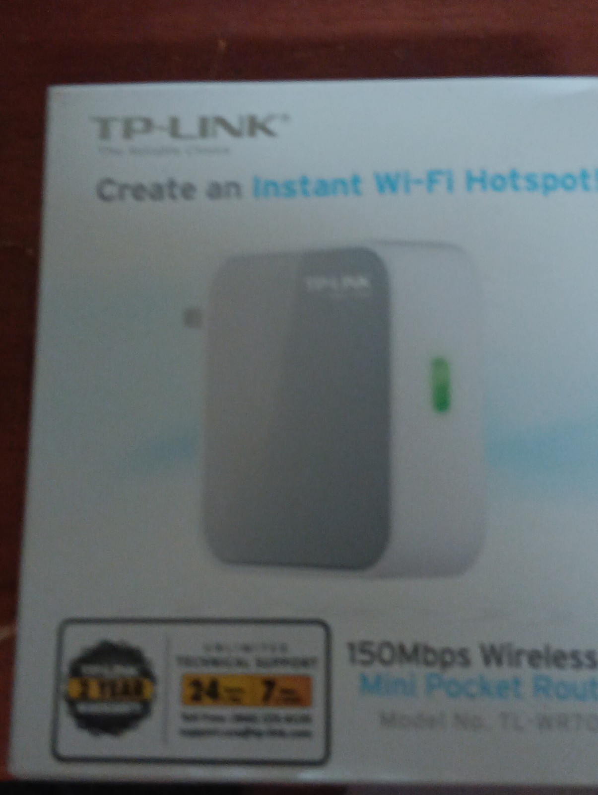 TP-Link 150Mbps Wireless N Mini Pocket Router TL-WR700N Opened product