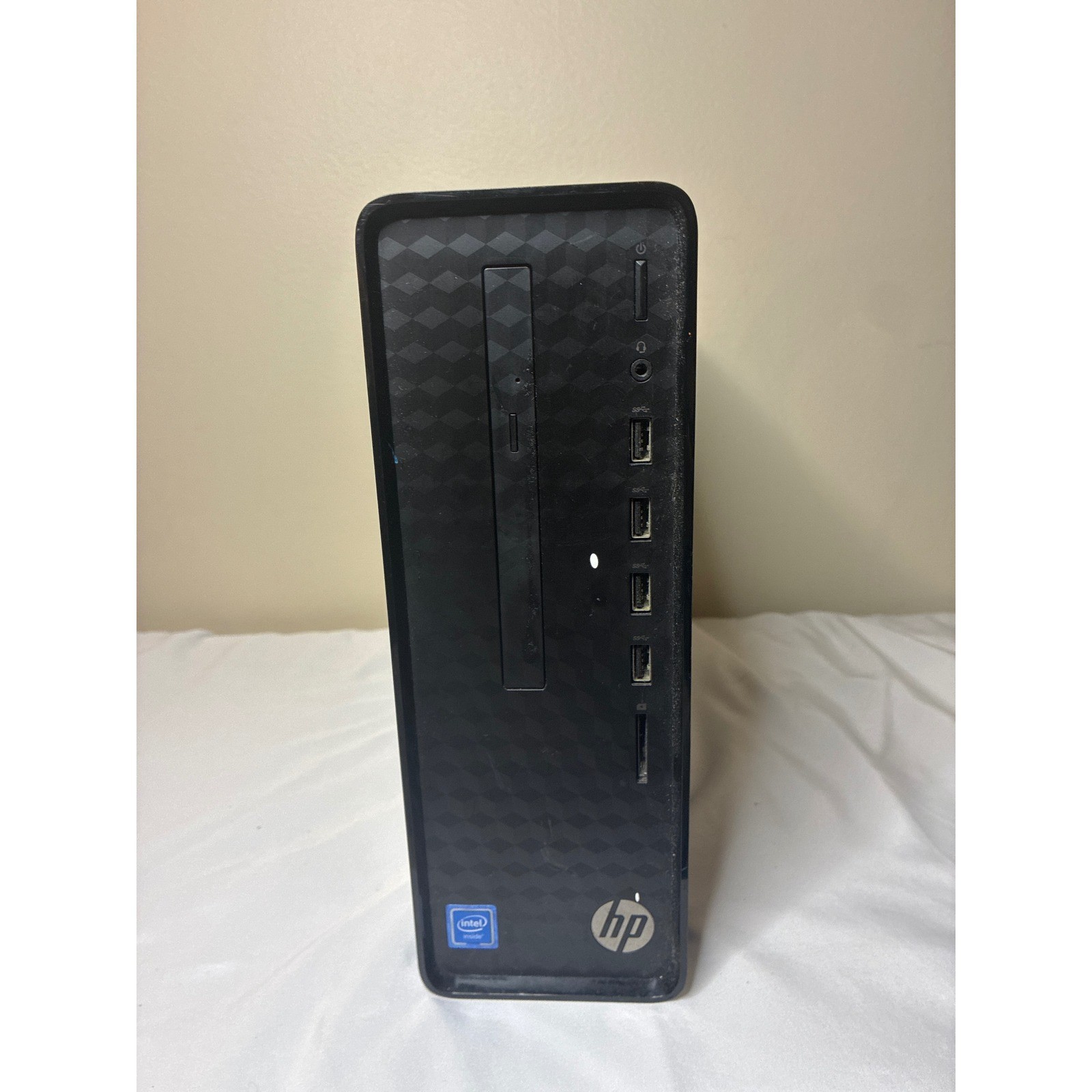 HP Slim Desktop PC S01-pF1013w Intel Black Small Form Factor Tower 9EE37AA#ABA