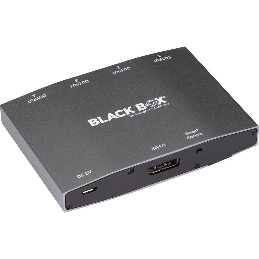 Black Box MST Hub DisplayPort 1.2 4K 4-Port