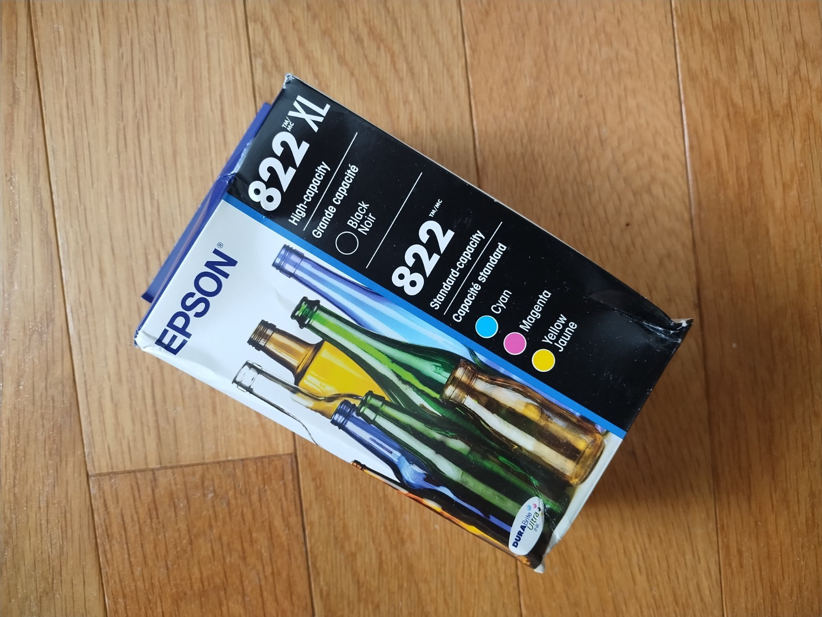 2028 GENUINE EPSON #822XL / 822 INK WORKFORCE WF-3820 3823 4820 4830 4833 4834
