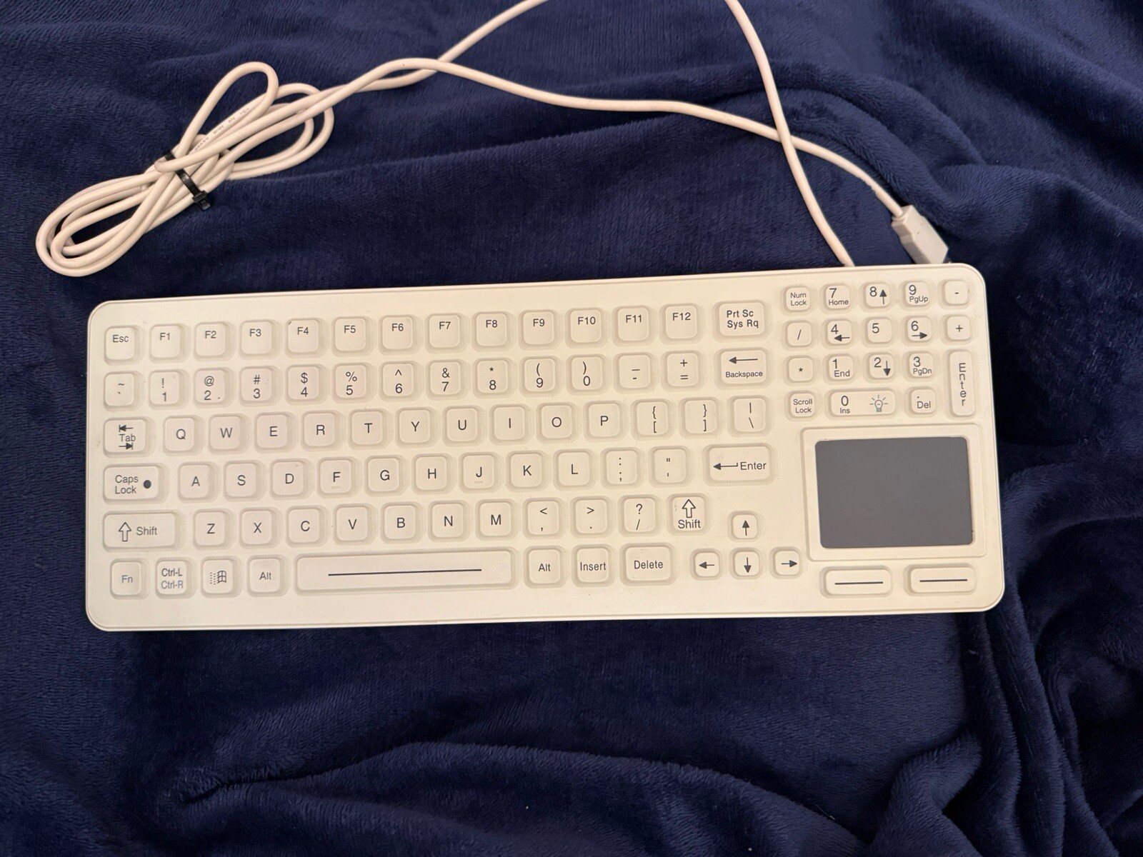 iKey Keyboard SLK-97-TP-USB White