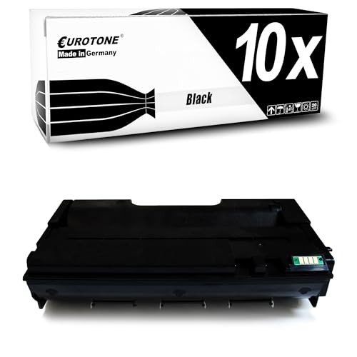 Eurotone 10x Toner Cartridge Compatible for Black